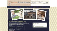 Desktop Screenshot of lantanaanimalhospital.com